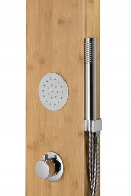 CORSAN Panel prysznicowy z termostatem drewno BALI B-231