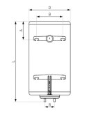 GALMET bojler elektryczny, podgrzewacz wody 50L FOX 01-050000