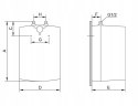 BIAWAR bojler elektryczny podumywalkowy MINI 10L 30508