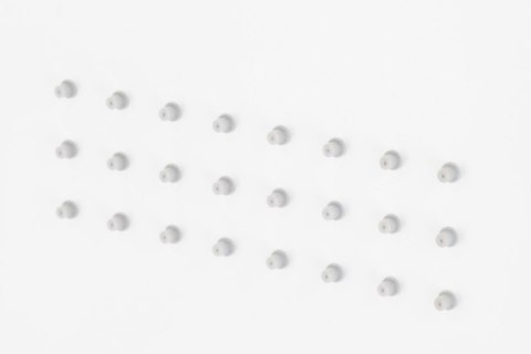 CORSAN Panel prysznicowy z termostatem biały, deszczownica kaskada A-014AT