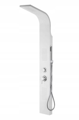 CORSAN Panel prysznicowy biały z termostatem ALTO A017TWH