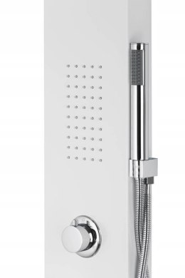CORSAN Panel prysznicowy biały z termostatem ALTO A017TWH