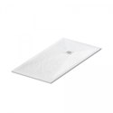 Brodzik z konglomeratu biały STONE TRAY 100x90x2,5cm STFWH9010025