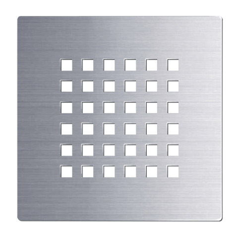 Maskownica do Brodzika Stone Tray INOX 13,2x13,2 mm STCOVER-INOX