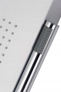 CORSAN Panel prysznicowy srebrny z oświetleniem LED ALTO A-017M