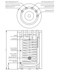 KOSPEL Wymiennik stojący 140L przyłącza od góry SWK-140.A.TERMO-TOP.WHITE.PL