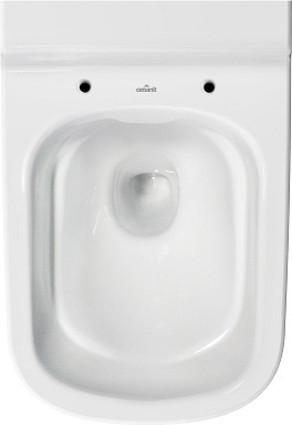 Cersanit Zestaw podtynkowy WC stelaż 40cm z miską bezkołnierzową Caspia Clean On przycisk chrom Cersanit Zestaw podtynkowy WC stelaż 40cm z miską bezkołnierzową Caspia Clean On przycisk chrom