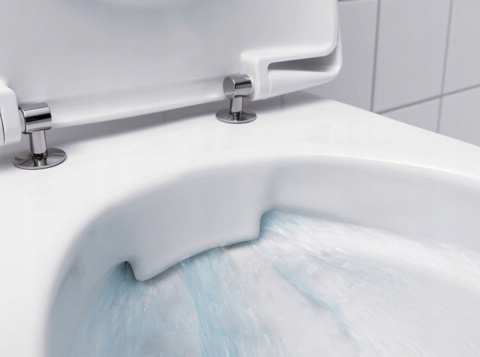 Cersanit Zestaw podtynkowy WC z miską bezkołnierzową Savio Clean ON przycisk chrom S701-828 Cersanit Zestaw podtynkowy WC z miską bezkołnierzową Savio Clean ON przycisk chrom S701-828