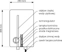 GALMET Bojler elektryczny nadumywalkowy 5L 01-005970