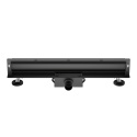 BALNEO Odpływ liniowy ścienny boczny dwustronny 60cm W-DRAIN czarny