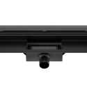 BALNEO Odpływ liniowy ścienny boczny dwustronny 60cm W-DRAIN czarny
