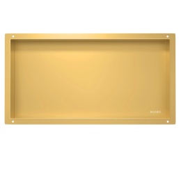 Balneo Półka wnękowa bez kołnierza 60x30x10cm kolor złoty B0201030310-2