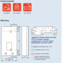 KOSPEL Elektryczny przepływowy podgrzewacz wody PPE4.L Lite-17/18/21/24