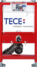 TECE Stelaż podtynkowy do WC niski 82cm przycisk biały zestaw 9300380