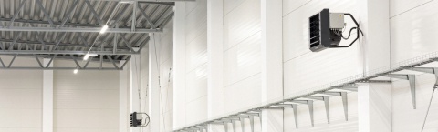 FLOWAIR Nagrzewnica elektryczna 6,8-22,8 kW z konsolą montażową i sterownikiem 52042