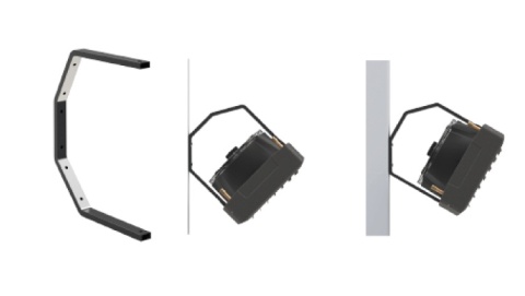 Nagrzewnica wodna 50kW z konsolą montażową FLOWAIR 51955