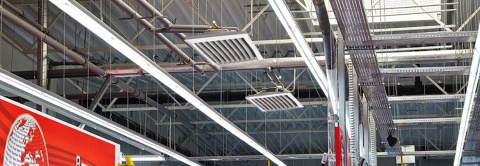 Nagrzewnica wodna 27kW z konsolą montażową VOLCANO do pomp ciepła 1-4-0101-0626