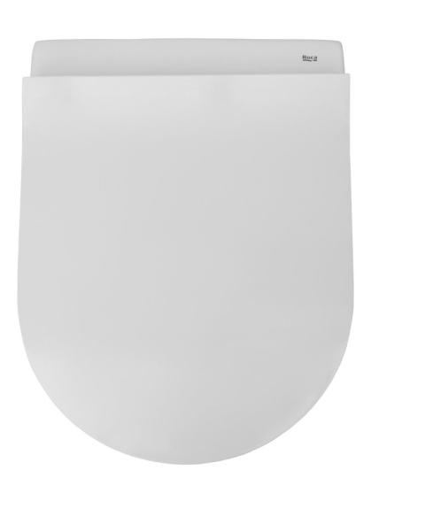 ROCA Zestaw Miska WC podwieszana Meridian Rimless Compacto + deska wolnoopadająca slim duroplast A34H242000