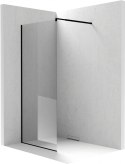 DEANTE Ścianka prysznicowa 110x200cm profile czarne z powłoką Active Cover KTA N32P