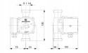 GRUNDFOS Pompa cyrkulacyjna UP 20-30N 150 59643500