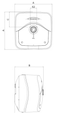 ARISTON bojler nadumywalkowy ANDRIS R 30L 3100338