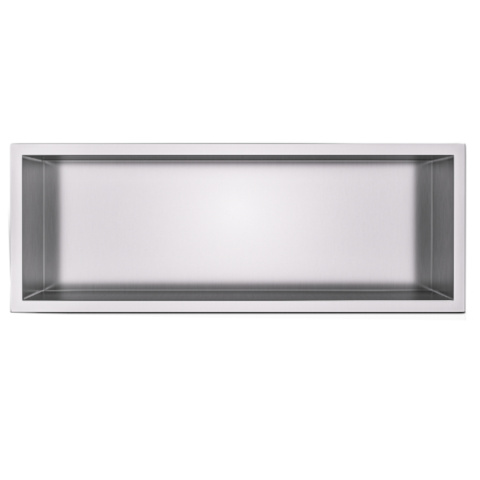 Balneo Półka wnękowa z kołnierzem 60x20x10cm INOX B0101010110-3