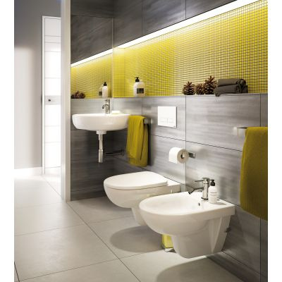 GEBERIT Miska wisząca WC Selnova bezkołnierzowa RIMFREE 500.265.01.1 GEBERIT Miska wisząca WC Selnova bezkołnierzowa RIMFREE 500.265.01.1