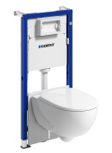 GEBERIT Zestaw podtynkowy z miską WC, Duofix Basic Selnova Premium 118.345.00.2