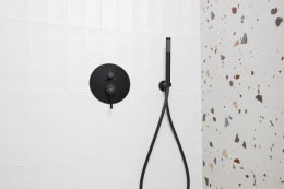 KFA Zestaw podtynkowy prysznicowy MOZA czarny 5039-501-81